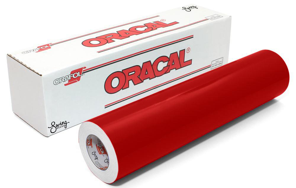 15IN TOMATO RED 751 HP CAST - Oracal 751C High Performance Cast PVC Film